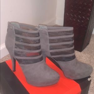 Guess Gray Grecko Booties size 8